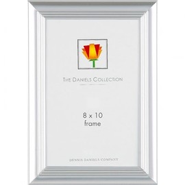 Steel Contour Ridged Platinum Finish by Dennis Daniels(r) - 8x10