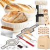 WEPSEN Sourdough Starter Kit 27 Pcs, Banneton Sourdough Bread Baking