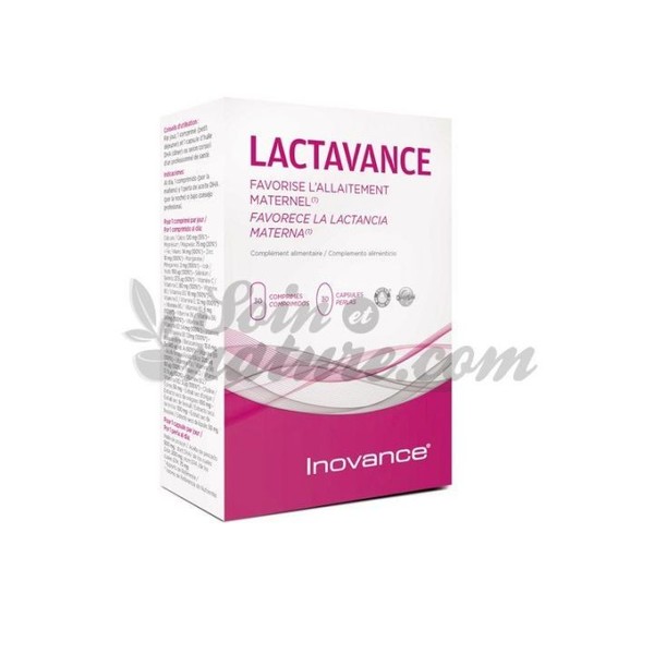 Inovance Lactavance 30 comprimés 30 capsules