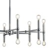 Monteaux Lighting 16 Light Chandelier Chrome Finish DC-C4740