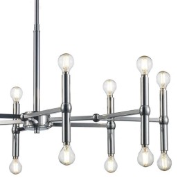 Monteaux Lighting 16 Light Chandelier Chrome Finish DC-C4740