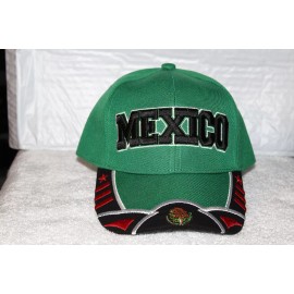 CALI MEXICO MEXICAN BASEBALL CAP ( GREEN )