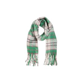 VERO MODA Vmivy League Scarf Ga Noos Scarf, Jolly Green/Checks: Magenta/Plum Perfect/Oatmeal, One Size, Green, Unit size