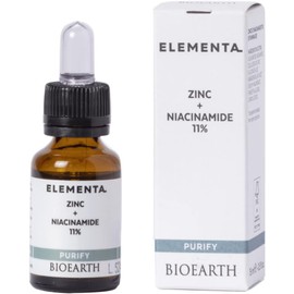 BIOEARTH ELEMENTA PURIFY Zinc + Niacinamida 11% 15ml
