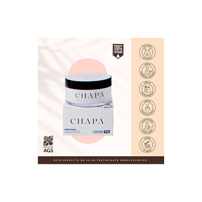Skin Inc | Chapa Crema Facial Humectante Para Piel Normal