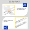 BESTonZON Protractor Made of Stainless Steel Angle Finder for Carpenters