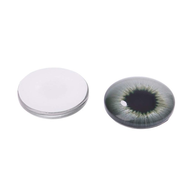 caralin 20Pcs Glass for Doll Eyes Animal Crafts Eyeballs for