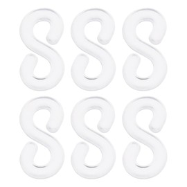 ECSiNG 500pcs Loom Band Clip for Kids Creativity Coordination DIY Basic Braided Accessories Jewelry Accessories Complete DIY Kit Special Occasion for Friends Family (Clear)