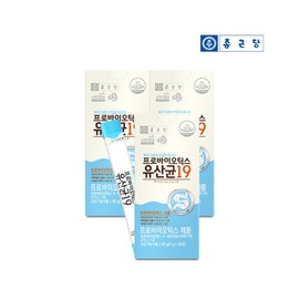 Chong Kun Dang Probiotics Lactic Acid Bacteria 19 30 Packets 3 Boxes (3-Month Supply) / 종근당 프로바이오틱스 유산균 19 30포 3박스(3개월분)