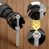 Nut Runner Tool for Drill, Threaded Rod Nut Running Tool