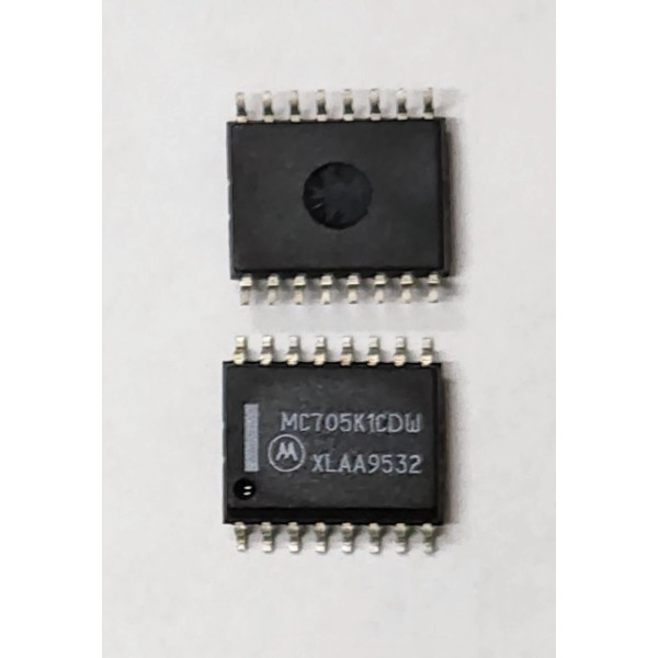 MOTOROLA MC68HC705K1CDW, MICROCONTROLLER, SO-16