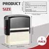 Sinload Notary Acknowledgement Stamp Self Inking Notary Stamp Notary Public
