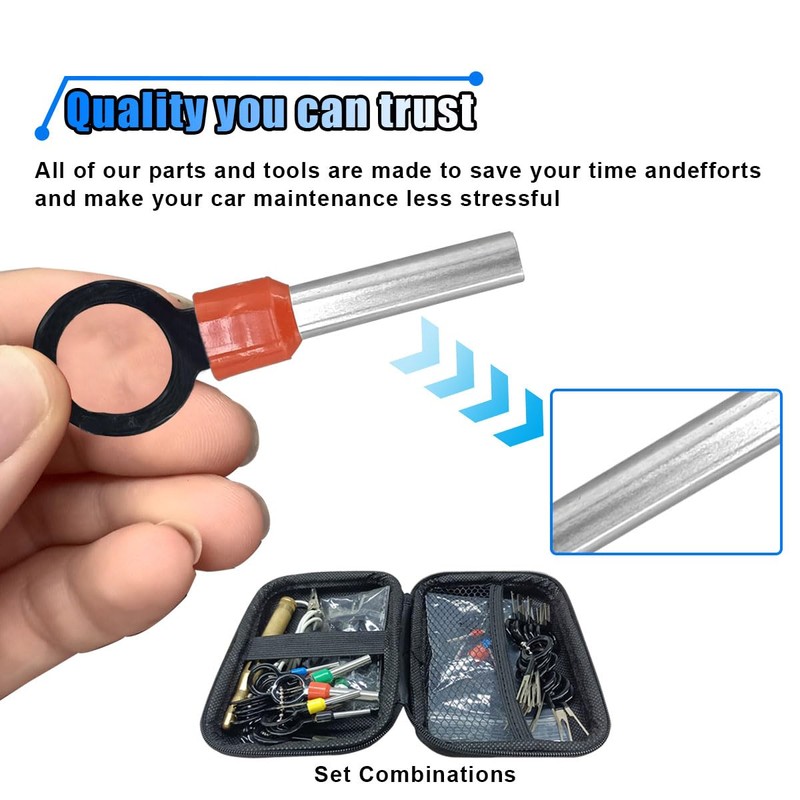 LAINLOY 44 PCS Terminal Removal Tool Kit, Electrical Connector Pin