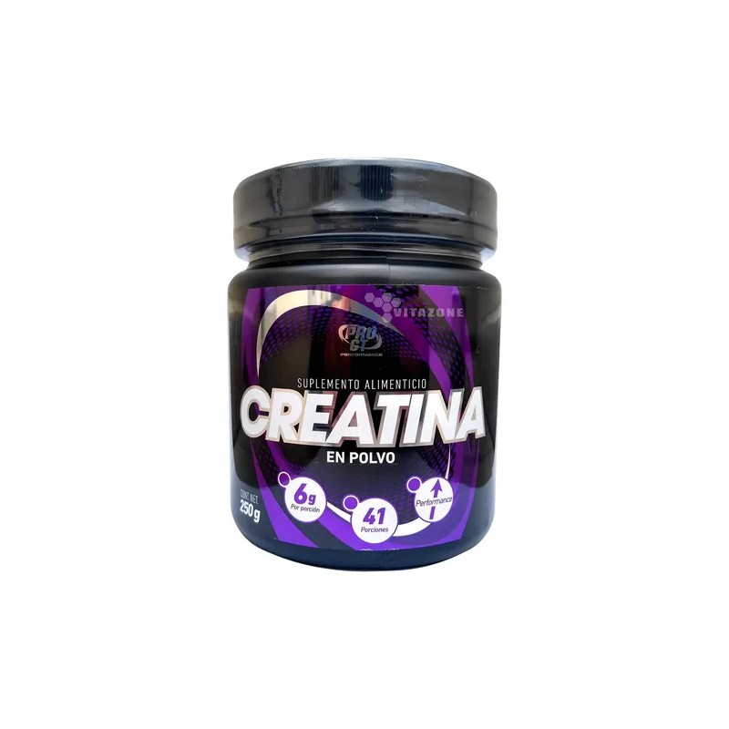 Creatina Monohidratada ProTGT Performance en Polvo, Sin Sabor, de 250