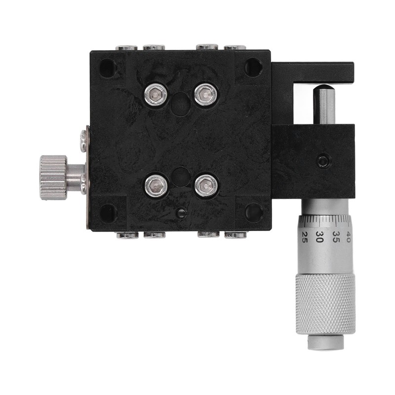 Linear Stage X Axes 40x40mm Micrometer Manual Displacement Platform Sliding