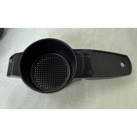 Tupperware  Black Mini Sifter Gadget Loose Tea Strainer  New