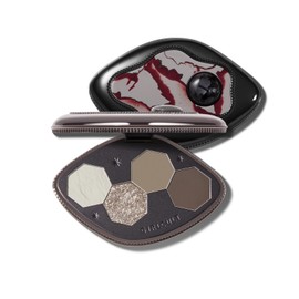 GIRLCULT 4-Color Eyeshadow Palette - Highly Pigmented Matte & Glitter Long-Lasting Eyeshadow Quad, Blendable Radiant Finish with Built-in Mirror for Precision Application #50