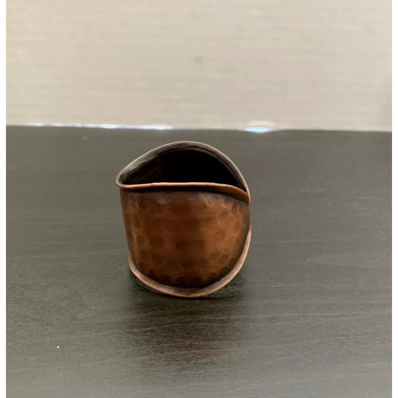 Decor Napkin Ring Hammered Copper Design Napkin Holder Tabletop Dining