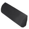 Under Desk Footrest Black Comfortable Relaxing Semi Circular Detachable Zipper