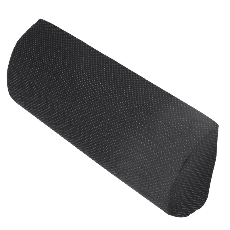 Under Desk Footrest Black Comfortable Relaxing Semi Circular Detachable Zipper