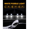 NEIFILES LED Side Mirror Puddle Light Sequential Turn Signal Lights