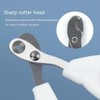 Vesslam Cat Nail Clippers with Circular Cut Hole -Avoid Over