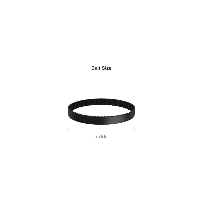 CPAI Replacement Belt Compatible with Moosoo K17 618A G201 Cordless
