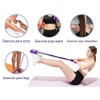 Anlising 4 Tubes Multifunctional Leg Exerciser, Sit-up Bodybuilding Expander, Elastic