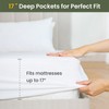 Fairpeak Mattress Protector Waterproof, Mattress Covers, Premium Fitted Sheet Style,