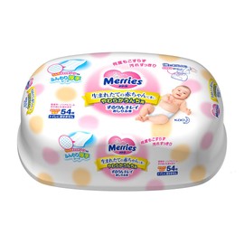 Merry Smooth Wipes, Thick Type, 54 Sheets