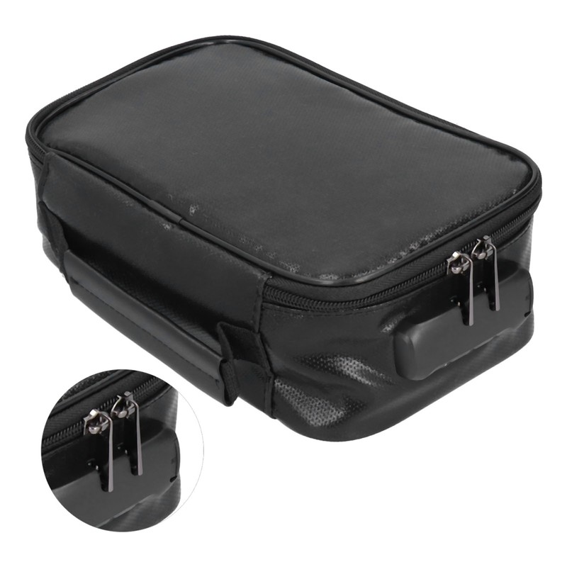 Fireproof Document Bag with Lock Portable Small Fireproof Document Bag