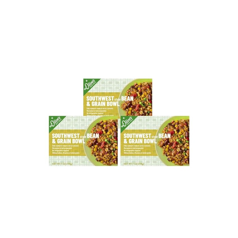 Miss Olives Southwest Style Bean & Grain Bowl Low Sodium