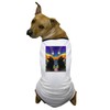CafePress Black Cat Wish Upon A Star Dog T Shirt