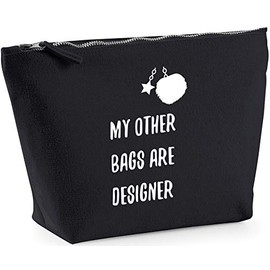 Hippowarehouse My other bags are designer printed make up cosmetic wash bag 18x19x9cm
