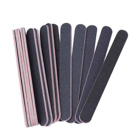 BTYMS 25Pcs 180/240 Grit Nail Files for Acrylic Nails Professional Coarse Emory Board Nail Buffering Files for Home and Salon Use