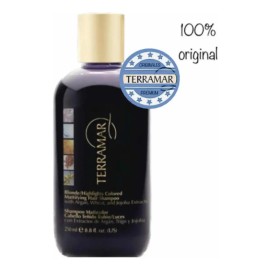Shampoo Matizador Terramar Para Cabello Teñido Rubio Luces