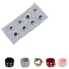 Hollow Eyelet Elastic Headband,Studded Headband Punk Style Rivet,Eyelets Elastic Stretchy
