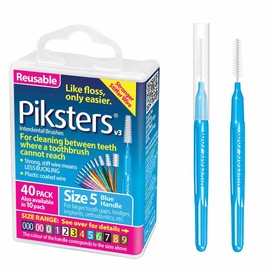 Piksters Interdental Brush Size 5 (40 Pack)