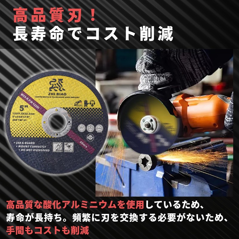 PLEAVIT Disc Grinder Blade Cutting Whetstone Replacement Blade Sander Metal