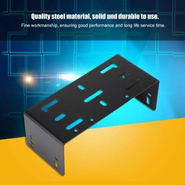 LOCADENCE Radio Mounting Bracket, Two-Way Radio Mounting Brackets with Screws, Steel Car Radio Undermount Console, Portable Car Radio Mounting Kit for TK7160 TK7160H TK8160