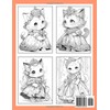  Creative Haven Princess Kittens Coloring Book: Princess Kittens Coloring
