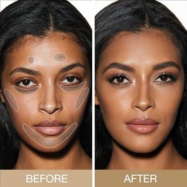 Base Maquillaje Mate Barra Corrector Cobertura Total Resistente Agua Hidratante Larga Duración Tono Piel Uniforme