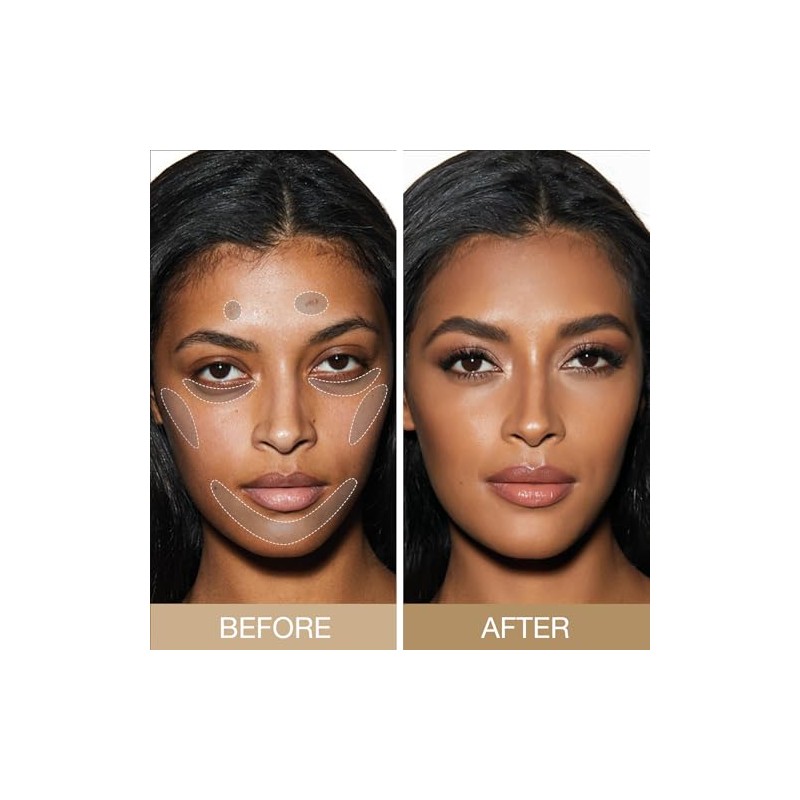 Base Maquillaje Mate Barra Corrector Cobertura Total Resistente Agua Hidratante