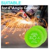 5 pcs Glass Cutting Disc for Angle Grinder, 4" X