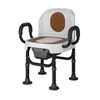 FUSHIDE Bedside Commodes, Portable Toilet Chair Adjustable, Height Adjustable Potty