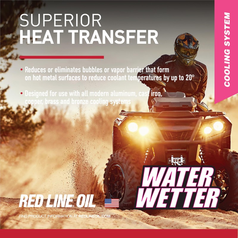 Red Line 80205 Supercool Extreme Powersports Coolant Fortified with WaterWetter