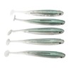 5Pcs Simulated Soft Fish Bait 3D Eyes Environmentally Friendly Silicone
