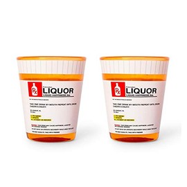 Rx Prescriptioon 2oz Shot Glass Set of 2