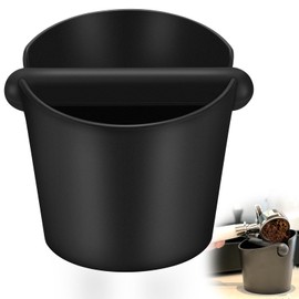 Royouzi Knock Container for Portafilter Knock Box Filter Holder Accessories Coffee Grounds Tee Container for Portafilter Coffee Knock Container Collection and Recycling of Coffee Grounds Container