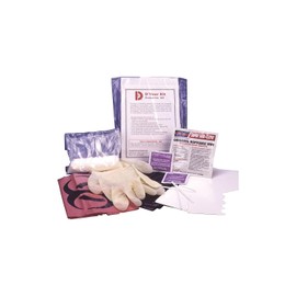 Big D 169 D-Vour Clean-Up Kit for Clean-Up and Disposal of Spilled Bodily Fluids (Pack of 6) - Ideal for use in schools, restaurants, health care facilities, grocery stores